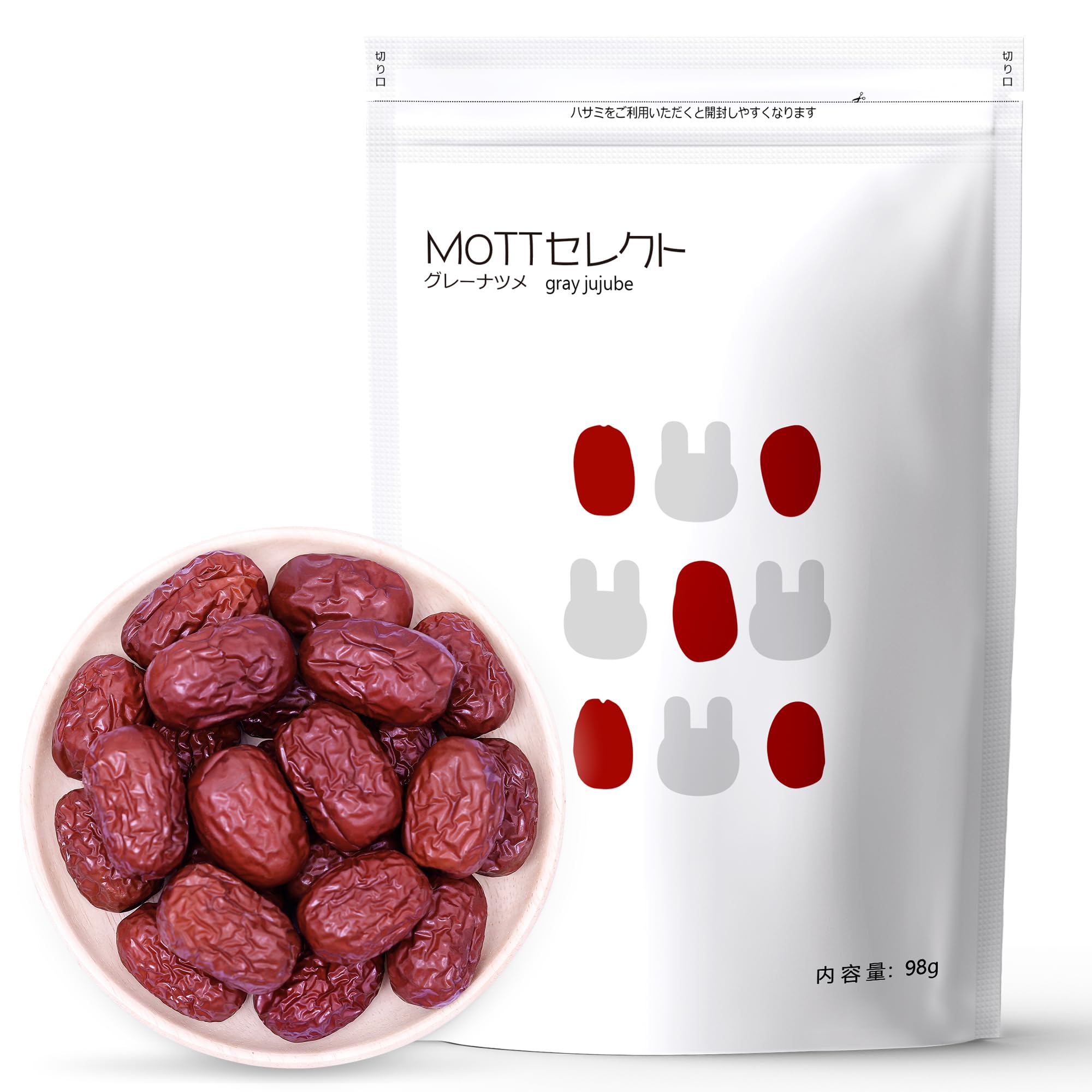 Amazon.co.jp: 【MOTTセレクト】グレーナツメ 乾燥なつめ ナツメ